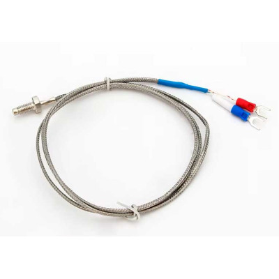 Thermocouple type K 1m M6